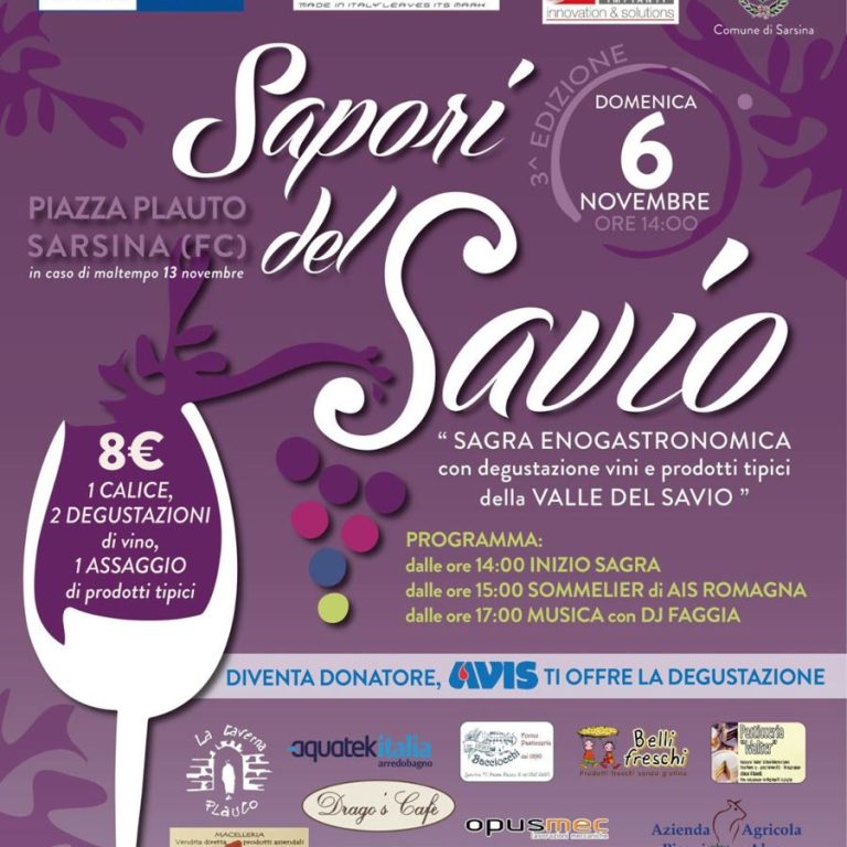 SaporiDelSavio2016